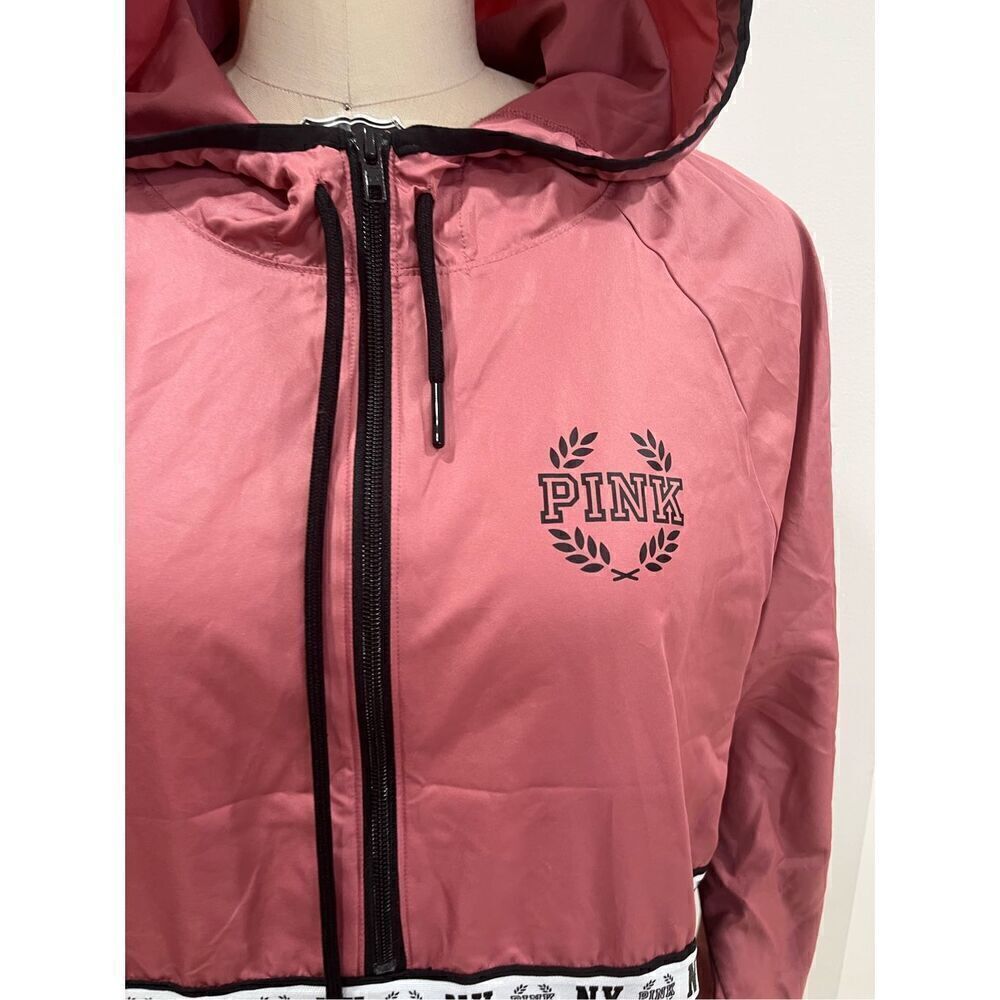 PINK Victoria's Secret windbreaker‎ NY women’s size M-L - Picture 2 of 4
